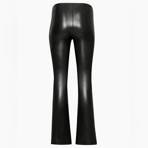 Aritzia ‘Wilfred’ Vegan Leather Lace-up Elementary Pant - Picture 3 of 5
